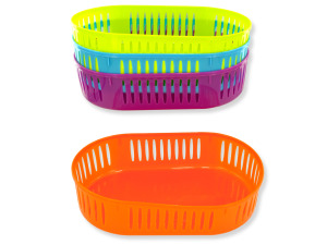 Oval storage baskets