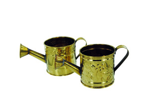 brass watering can decor 2 assorted styles