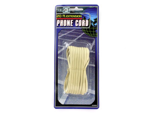 20' Extension telephone cord