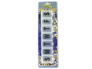 7-day pill box