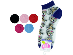 low cut bears 6-8 socks