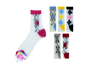 hi cut argyle 9-11 socks