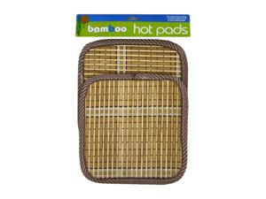 Bamboo hot pads