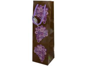 bottle gift bag grapes