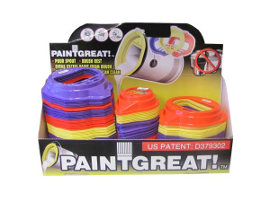 Paint can pour spout