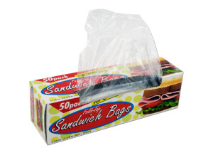 Fold-top sandwich bags