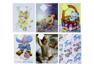 Baby gift bag, medium size, assortment