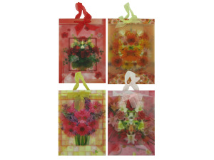 Assorted flowers large gift bags