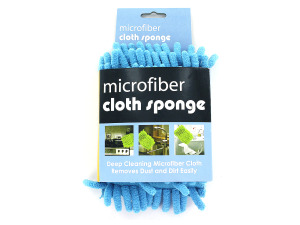 Microfiber cloth sponge