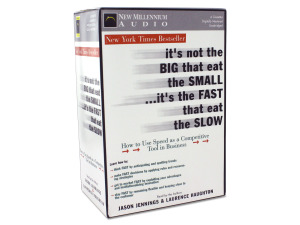 "it's not the big that eat the small.." set of audio cassettes