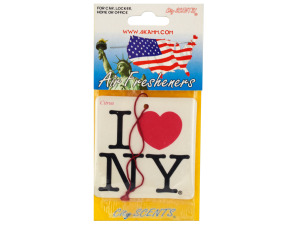 New York air fresheners, pack of 3