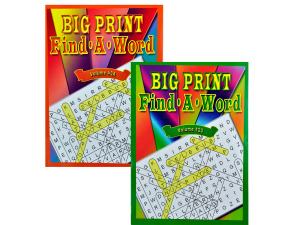 big print find a word