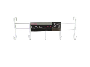Over the door hook rack