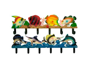 key holder fish design