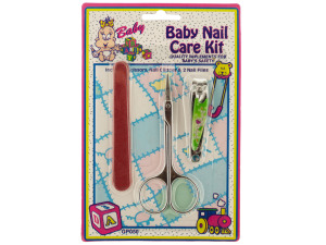Baby nail care kit