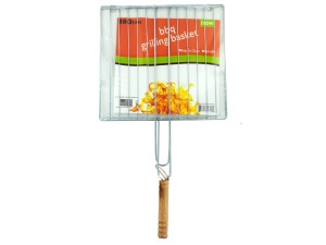 Barbecue grilling basket