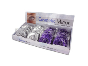 Rosette design cosmetic mirror
