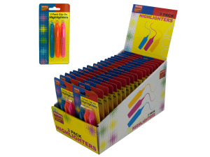 Clip on highlighters