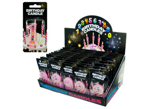 number birthday candle 60pdq