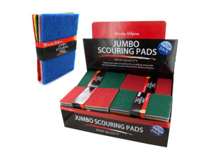 5 Pack jumbo scouring pads
