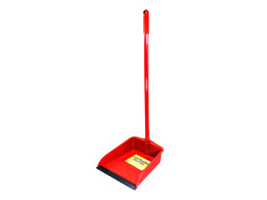 Long handled dust pan