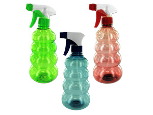 Tornado-shaped spray bottle