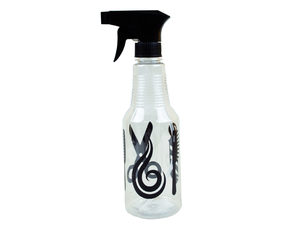 Hair care theme spray bottle