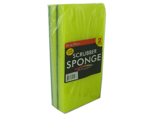 Set of 2 extra large foam sponges