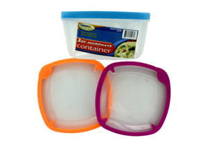 2 Quart microwave storage container
