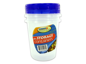 Round storage containers (set of 2)