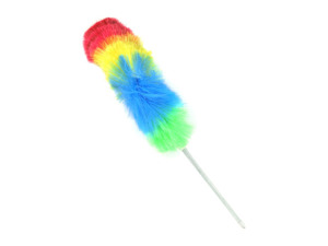 Telescoping colorful duster