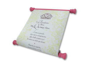 quince wall scroll
