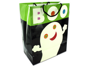 "Boo!" glow in the dark gift bag