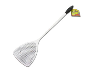 Fly swatter with grip handle