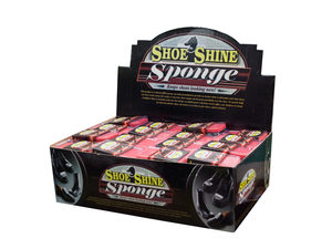 Shoe Shine Sponge, 48 piece