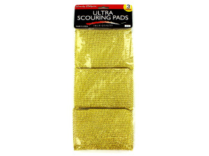 Mesh scouring pads