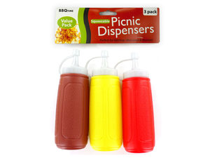 Wholesale: Picnic condiment dispensers