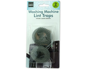 Washing machine lint traps
