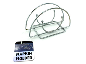 Metal napkin holder (assorted styles)