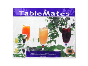 Placemats and coasters, set of 2 each
