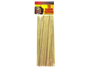 Huge set of bamboo skewers (72 count)