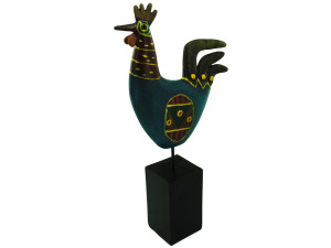 rooster statue 38684