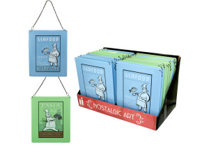 8x10 metal plaque asst
