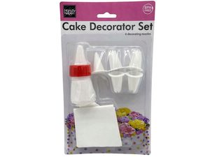 Cake decorating set