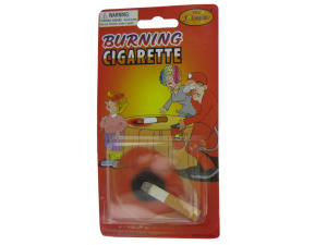 Trick burning cigarette