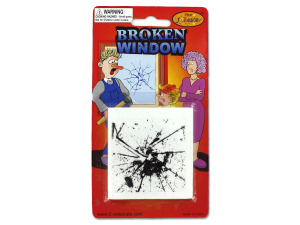 Joke broken window