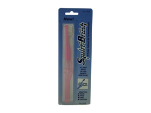 Portable squirt toothbrush