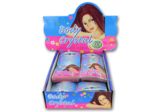 Crystal body art display