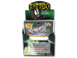Temporary body art tattoos