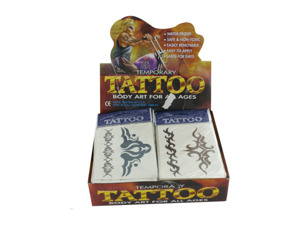 motorcycle temporary tattoos (360 pc display)
